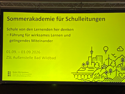 Was macht die Schulleitung in den Sommerferien?